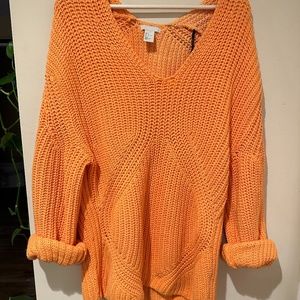 Beautiful Orange Sweater